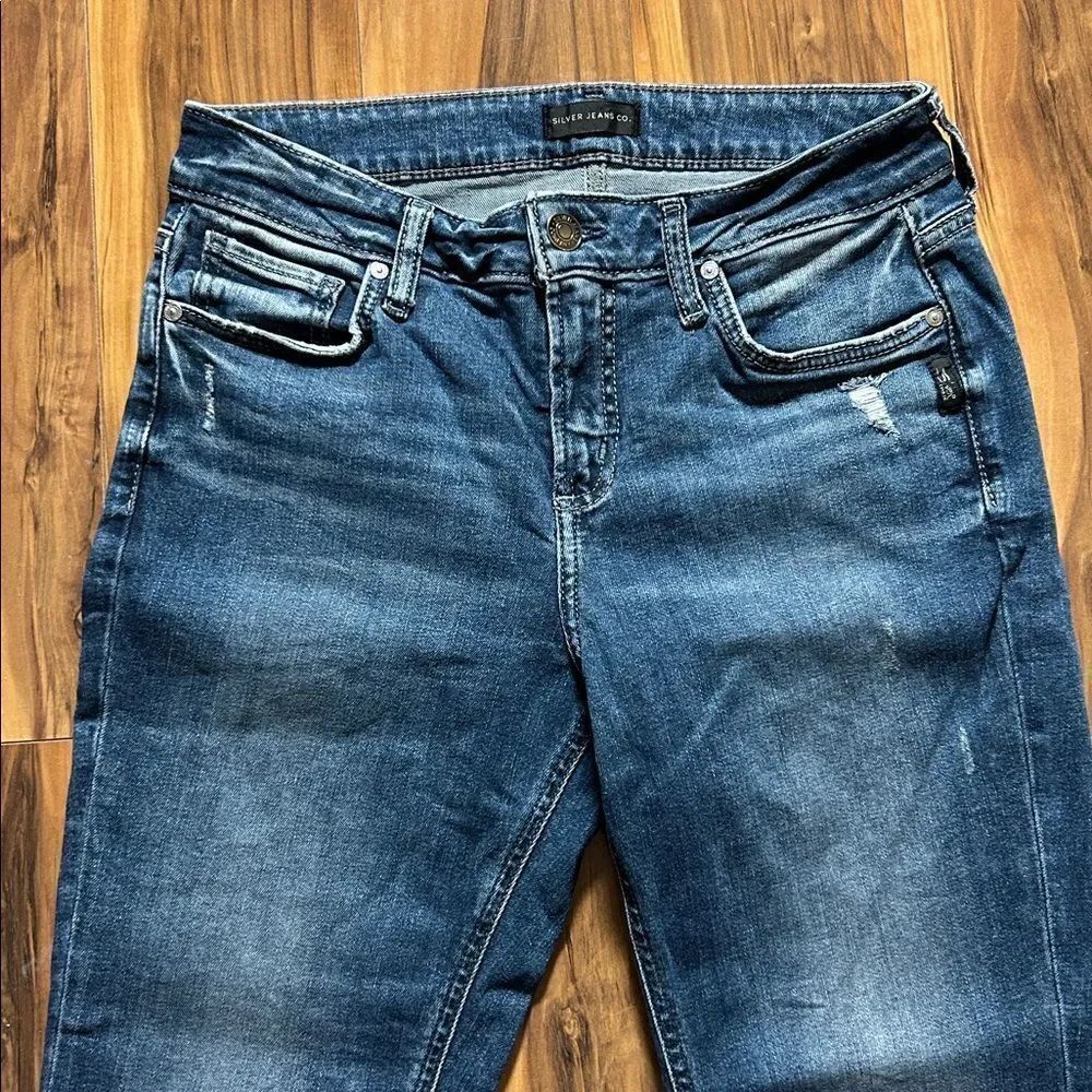 Silver Suki Capri Jeans - Picture 3 of 7